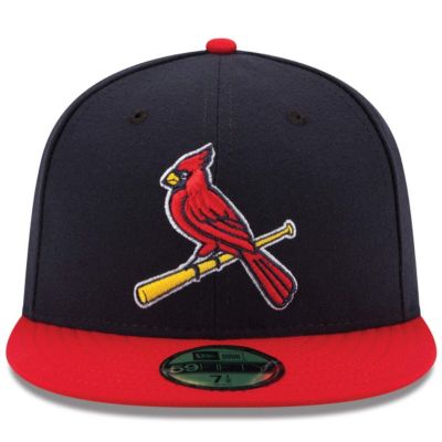 MLB Navy/Red St. Louis Cardinals Alternate 2 Authentic Collection On-Field 59FIFTY Fitted Hat