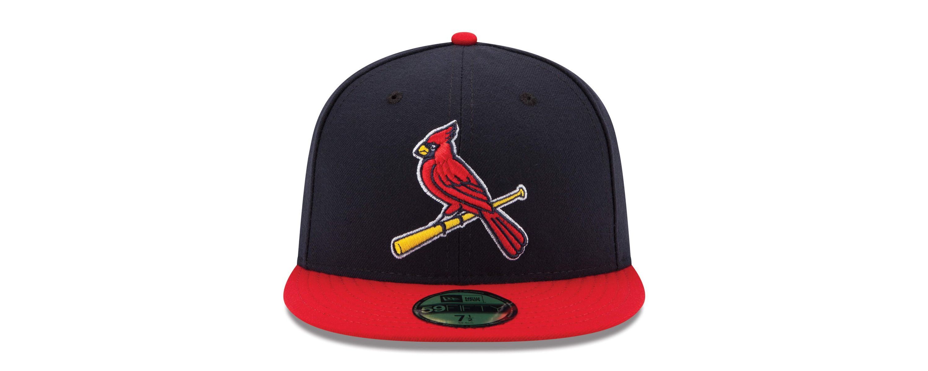 MLB Navy/Red St. Louis Cardinals Alternate 2 Authentic Collection On-Field 59FIFTY Fitted Hat
