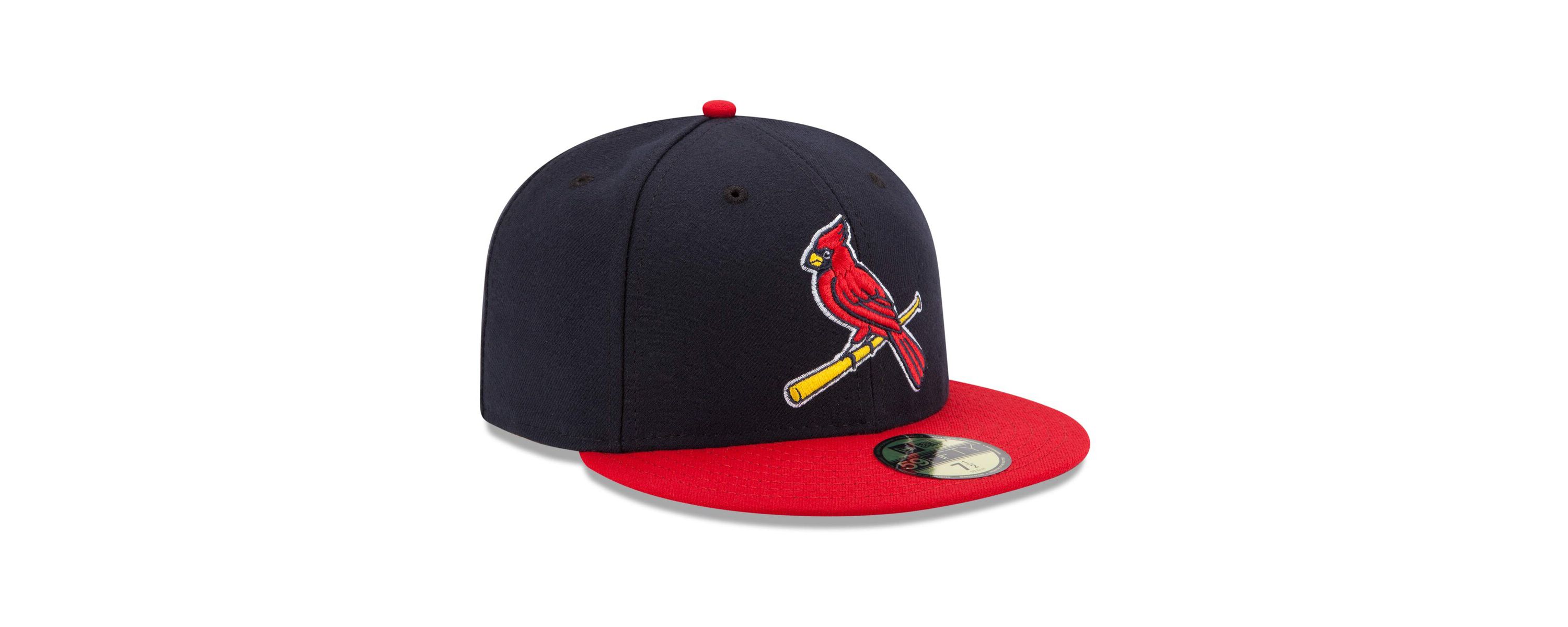 MLB Navy/Red St. Louis Cardinals Alternate 2 Authentic Collection On-Field 59FIFTY Fitted Hat