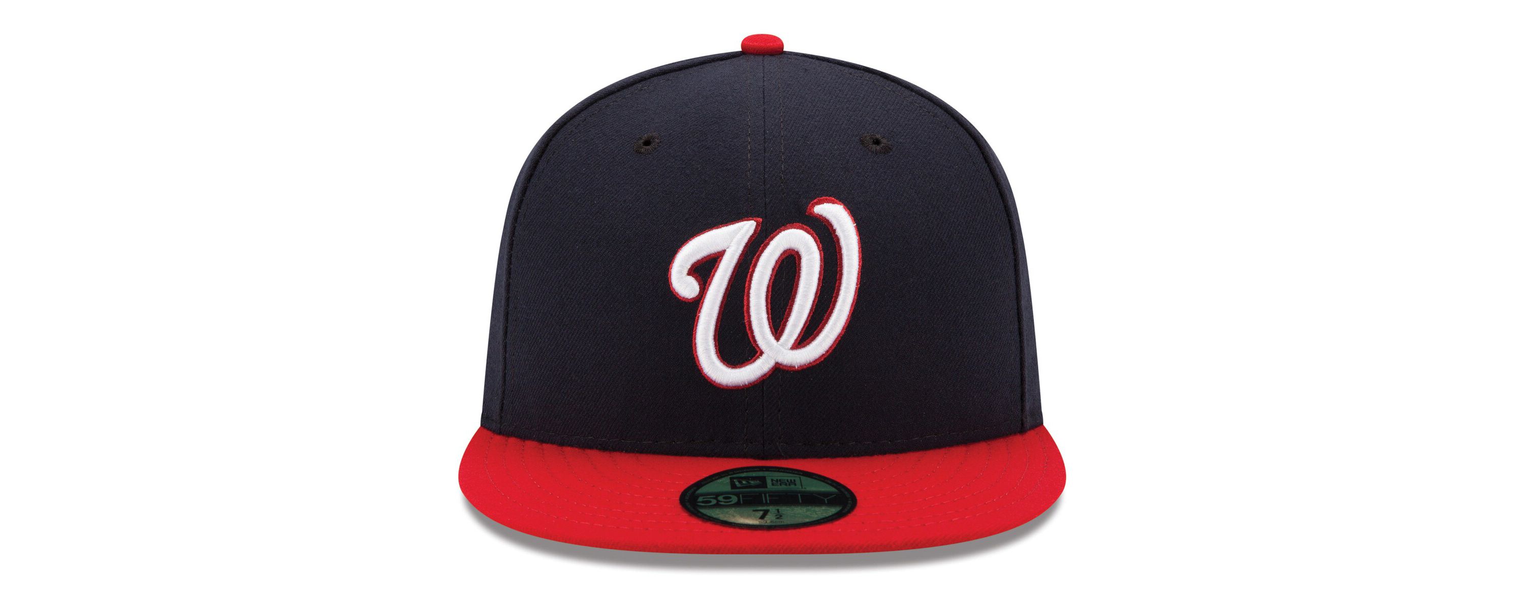 MLB Navy/Red Washington Nationals Alternate Authentic Collection On-Field 59FIFTY Fitted Hat