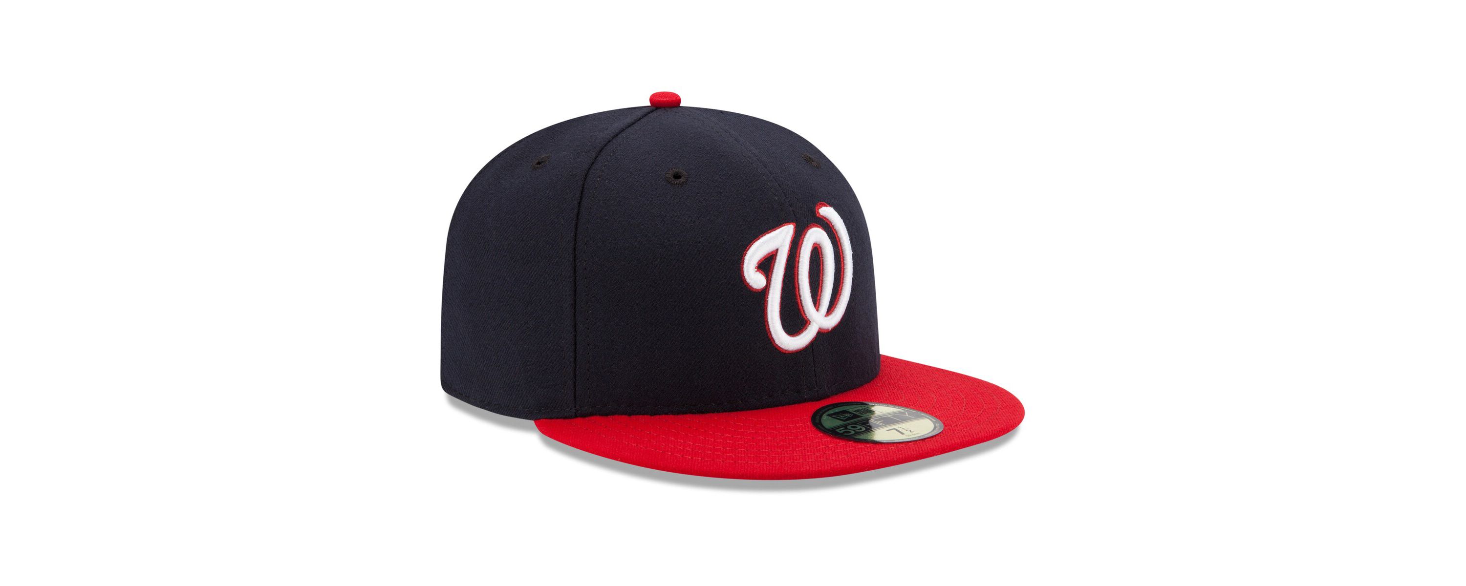 MLB Navy/Red Washington Nationals Alternate Authentic Collection On-Field 59FIFTY Fitted Hat