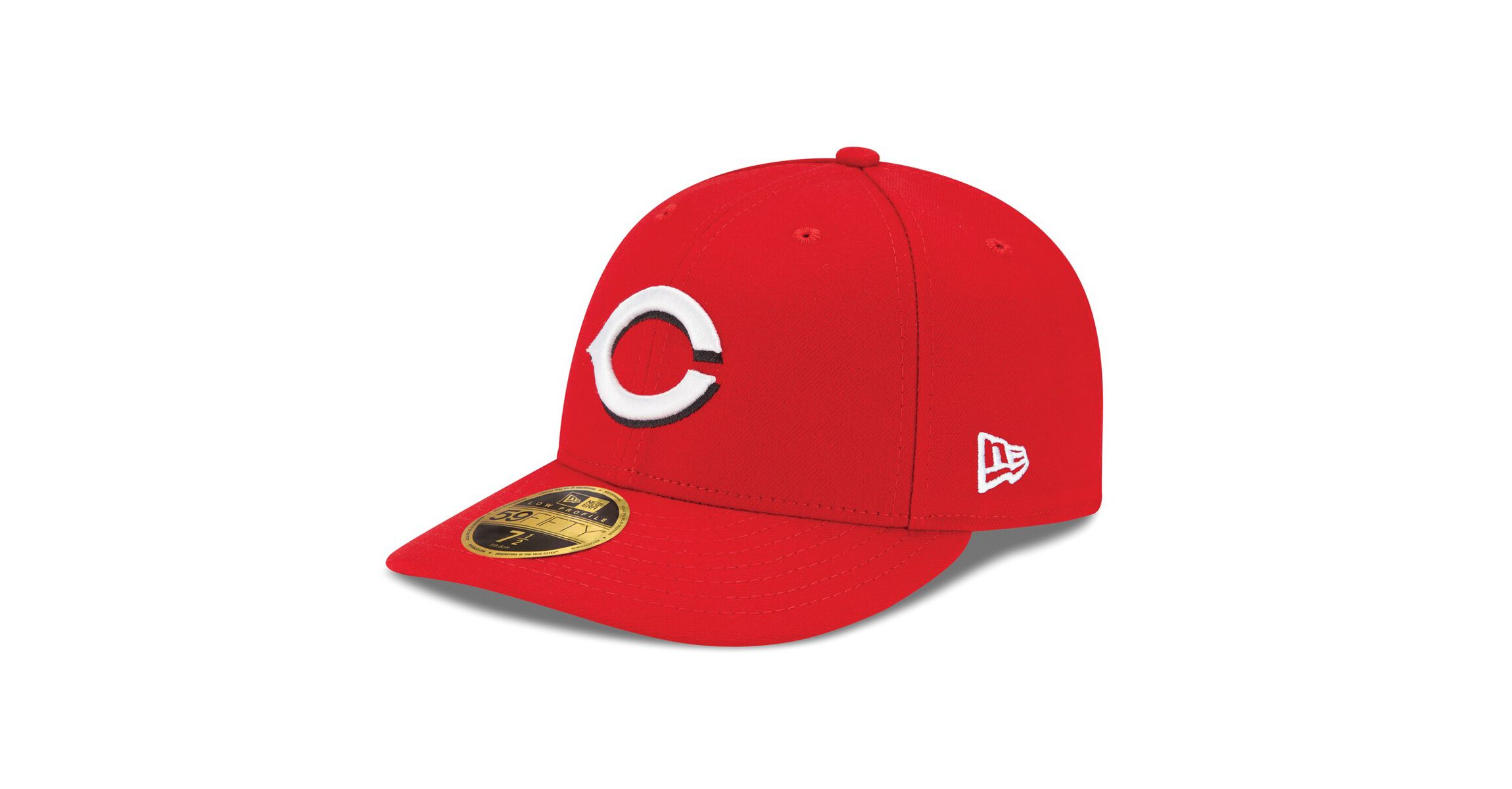 MLB Cincinnati Reds Authentic Collection On Field Low Home 59FIFTY Fitted Hat
