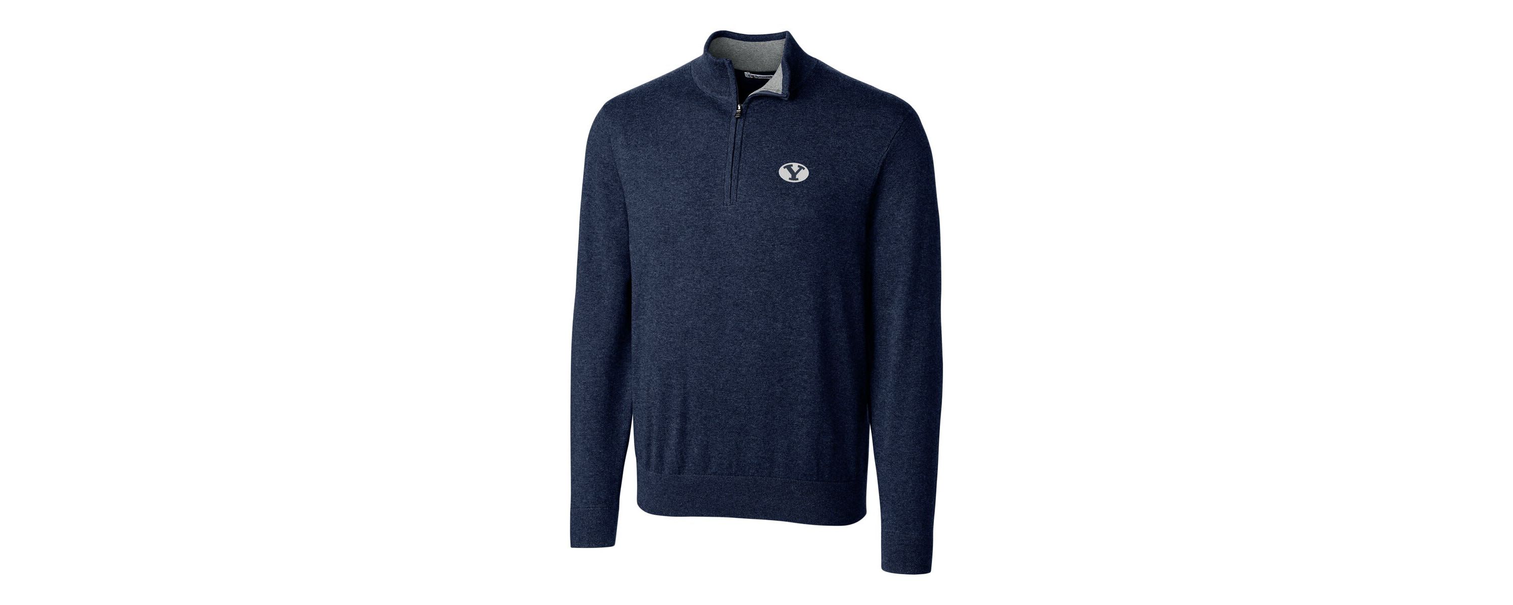 NCAA BYU Cougars Big & Tall Lakemont Half-Zip Jacket