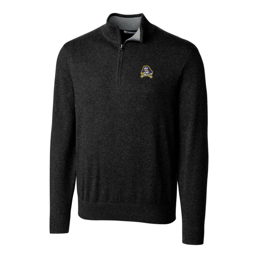 NCAA East Carolina Pirates Big & Tall Lakemont Half-Zip Jacket