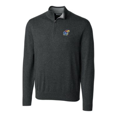 NCAA Kansas Jayhawks Big & Tall Lakemont Half-Zip Jacket