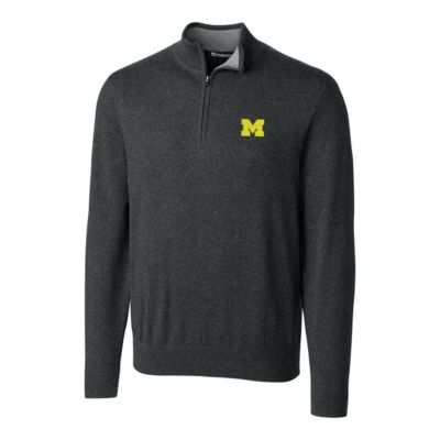 NCAA Michigan Wolverines Big & Tall Lakemont Half-Zip Jacket