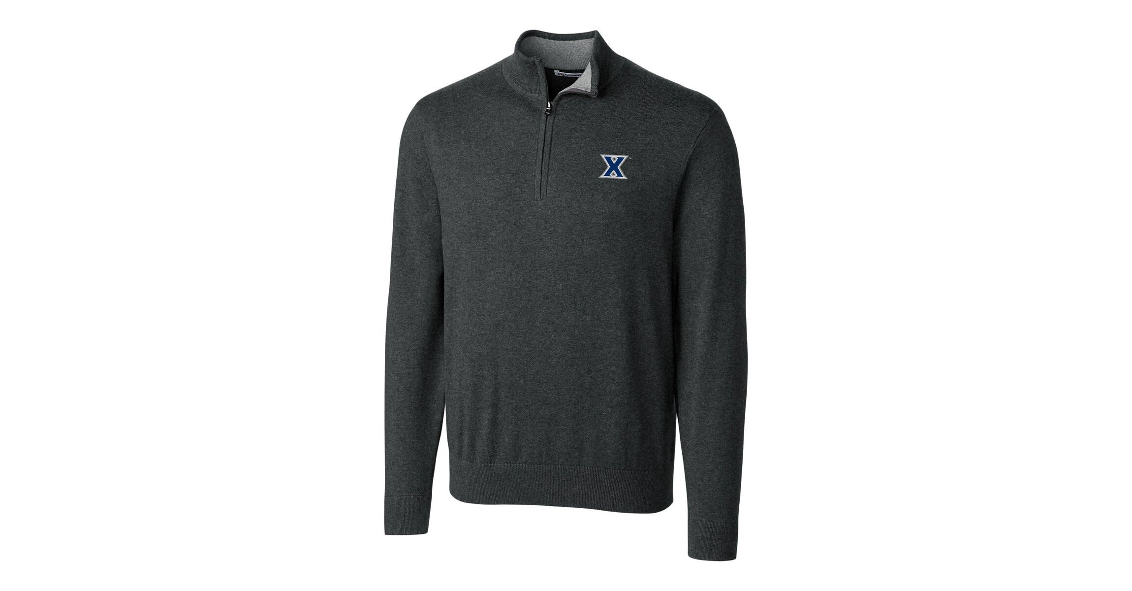 NCAA Xavier Musketeers Big & Tall Lakemont Half-Zip Jacket