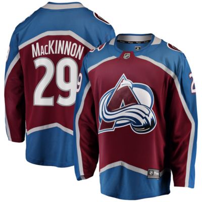 Men's NHL Fanatics Nathan MacKinnon Colorado Avalanche Home Breakaway Jersey, Small