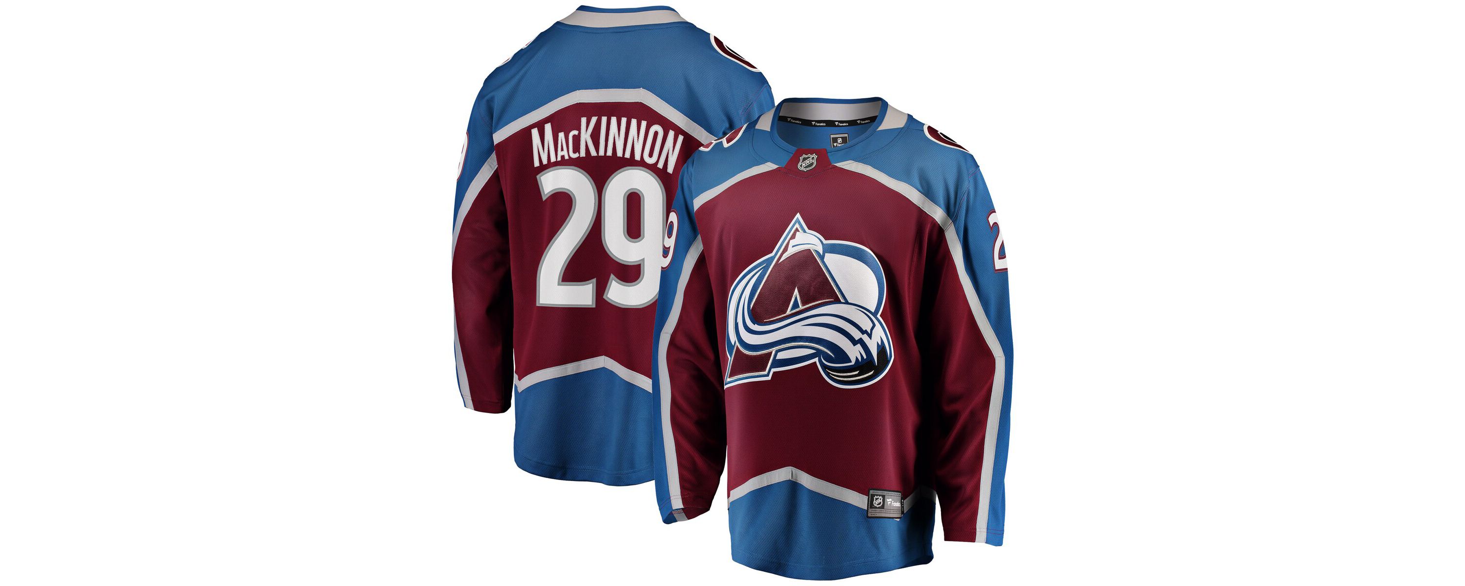 NHL Fanatics Nathan MacKinnon Colorado Avalanche Home Breakaway Jersey