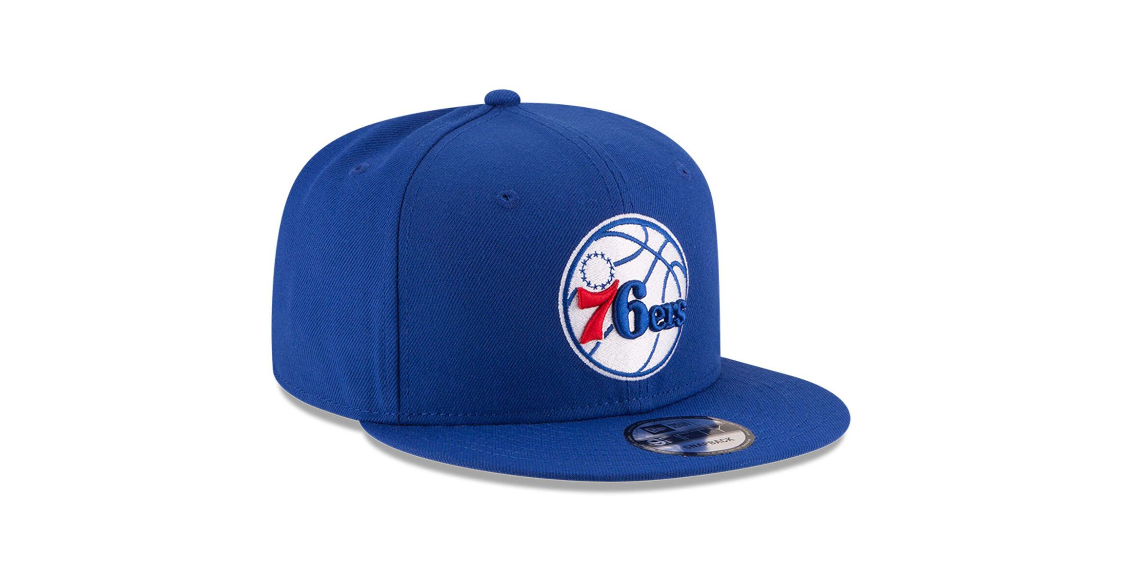 NBA Philadelphia 76ers Official Team Color 9FIFTY Snapback Hat