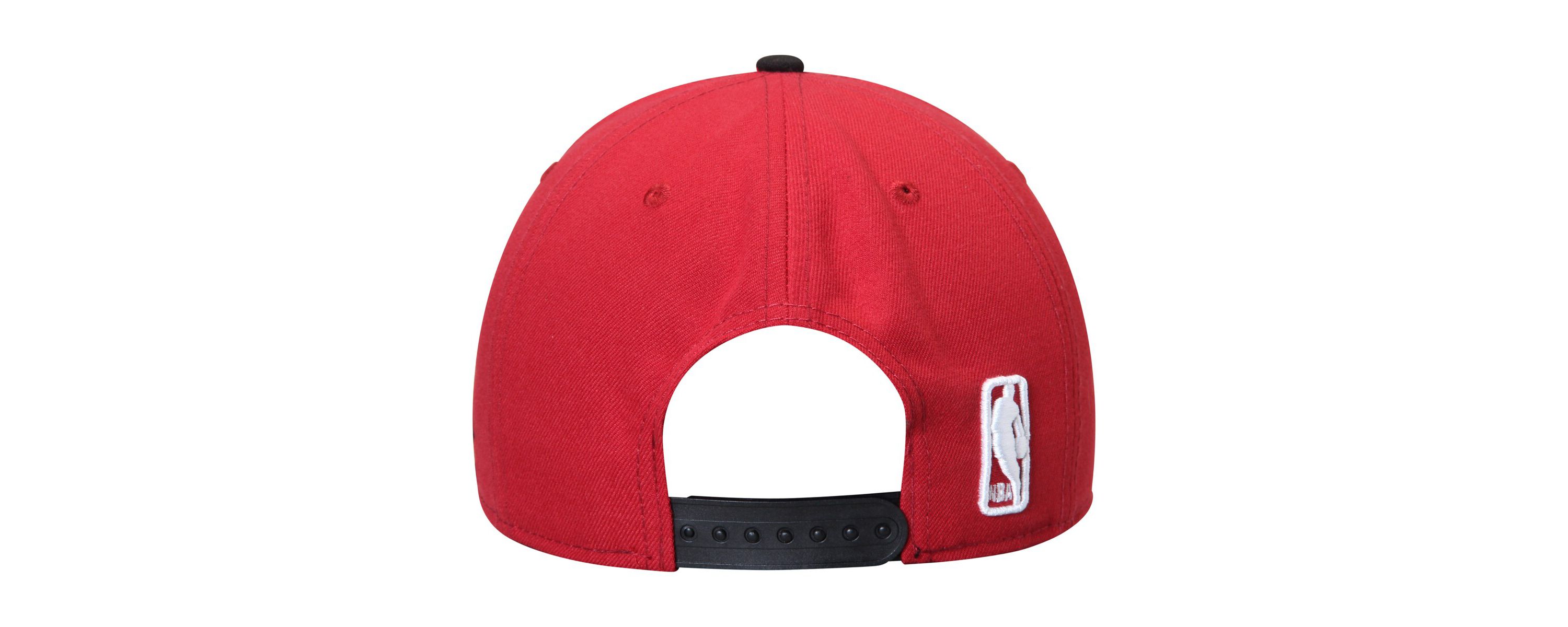 NBA Red/Black Miami Heat 2-Tone 9FIFTY Adjustable Snapback Hat
