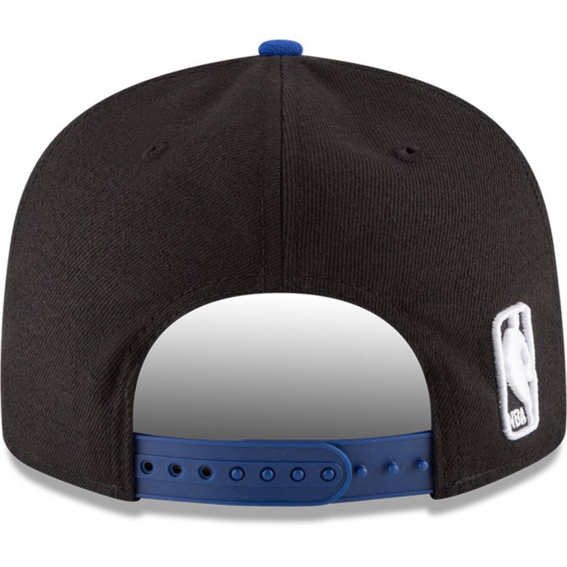 NBA Black/Blue New York Knicks 2-Tone 9FIFTY Adjustable Snapback Hat
