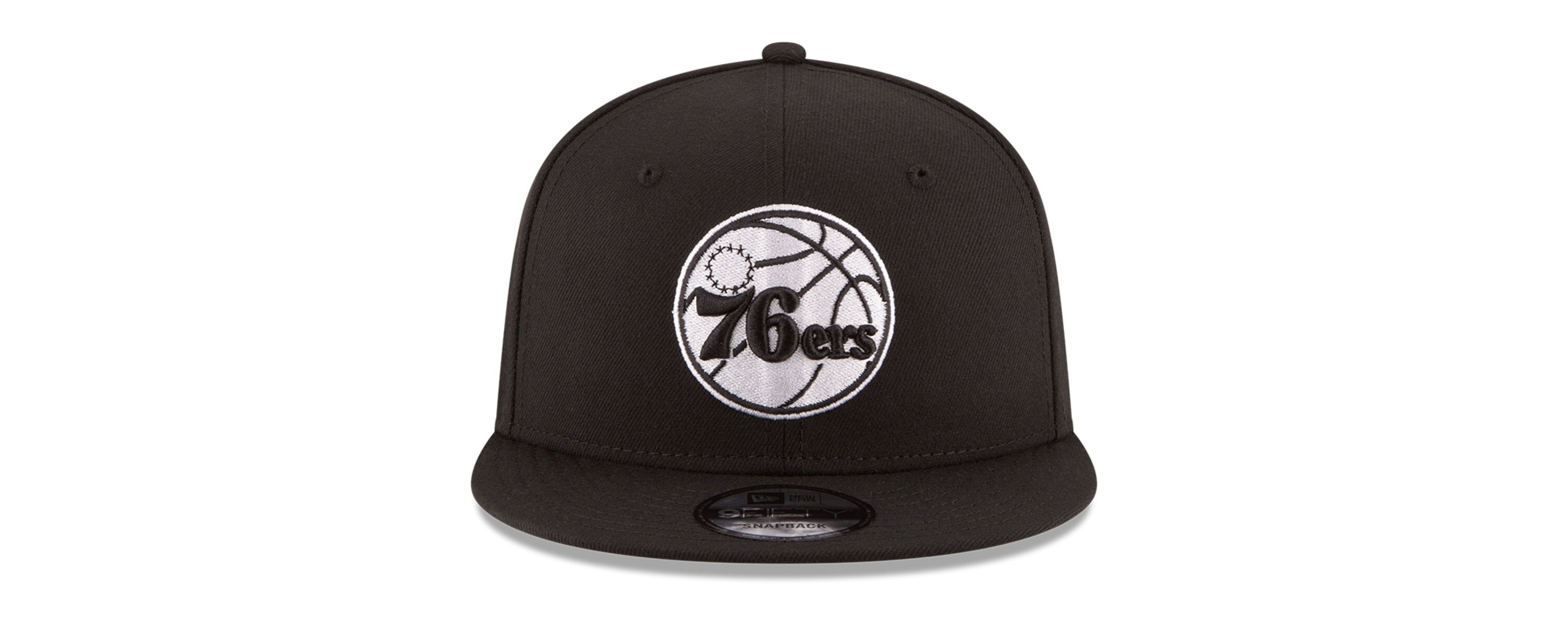 NBA Philadelphia 76ers & Logo 9FIFTY Adjustable Snapback Hat