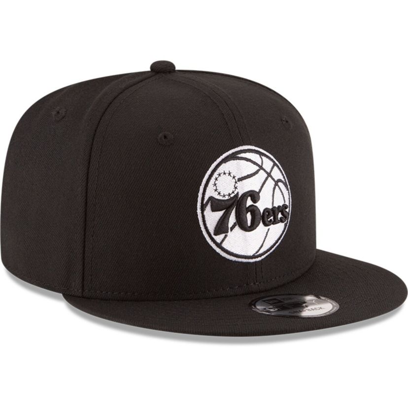 NBA Philadelphia 76ers & Logo 9FIFTY Adjustable Snapback Hat
