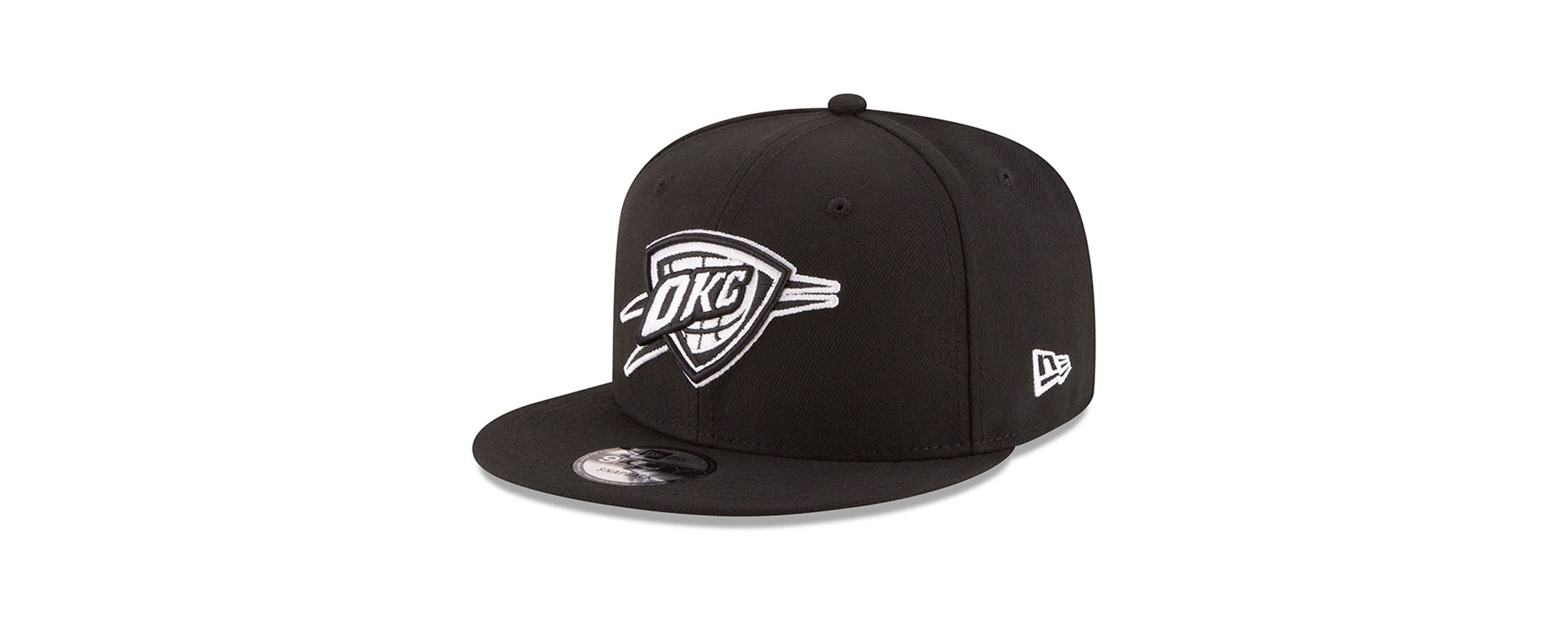 NBA Oklahoma City Thunder & Logo 9FIFTY Adjustable Snapback Hat