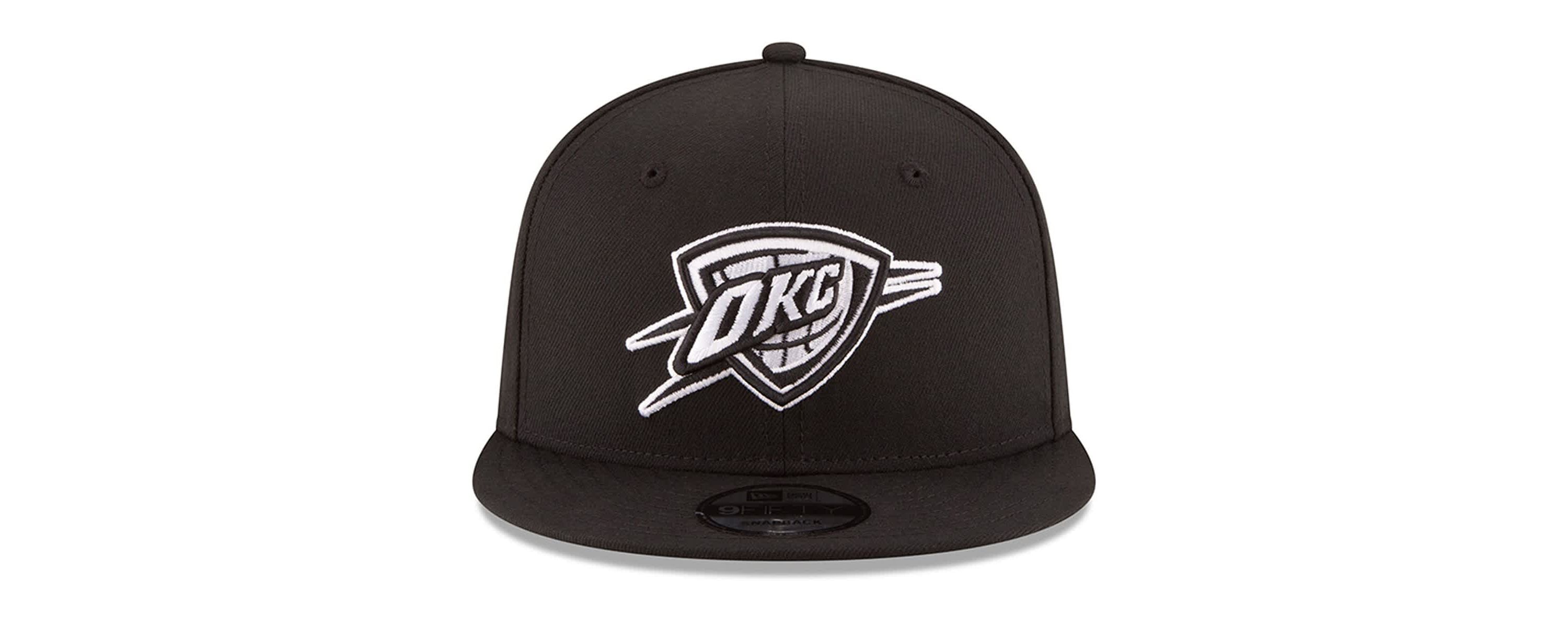 NBA Oklahoma City Thunder & Logo 9FIFTY Adjustable Snapback Hat