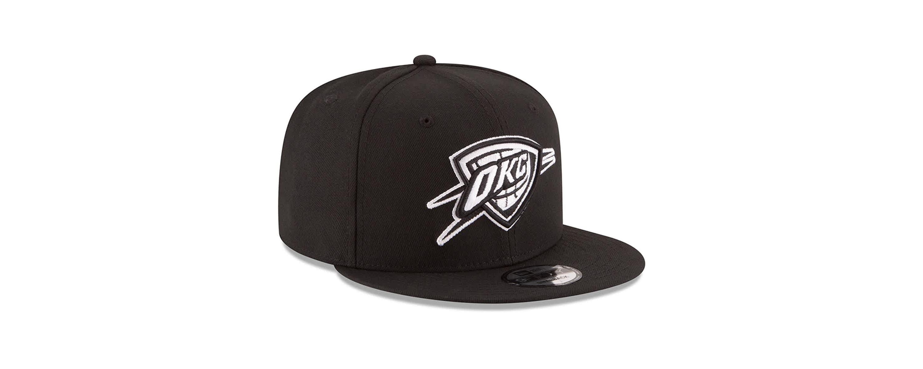 NBA Oklahoma City Thunder & Logo 9FIFTY Adjustable Snapback Hat