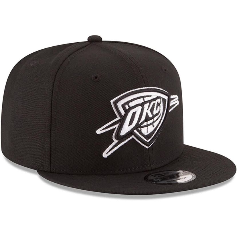 NBA Oklahoma City Thunder & Logo 9FIFTY Adjustable Snapback Hat