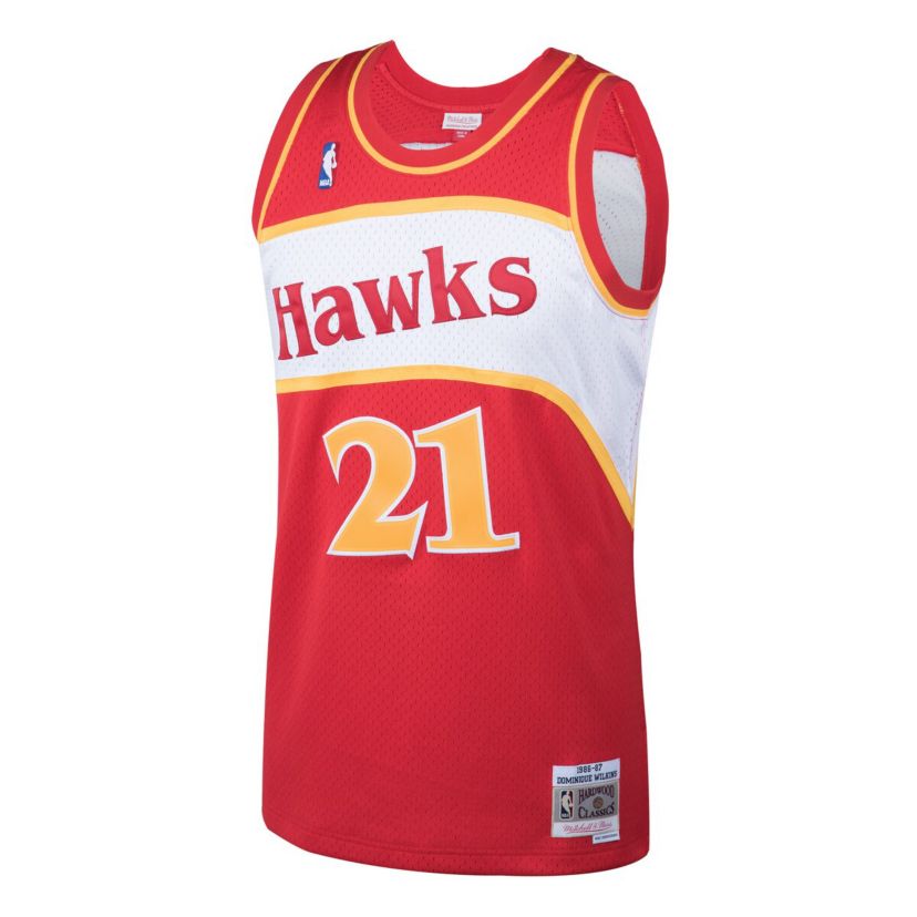 NBA Dominique Wilkins Atlanta Hawks 1986/87 Hardwood Classics Swingman Jersey