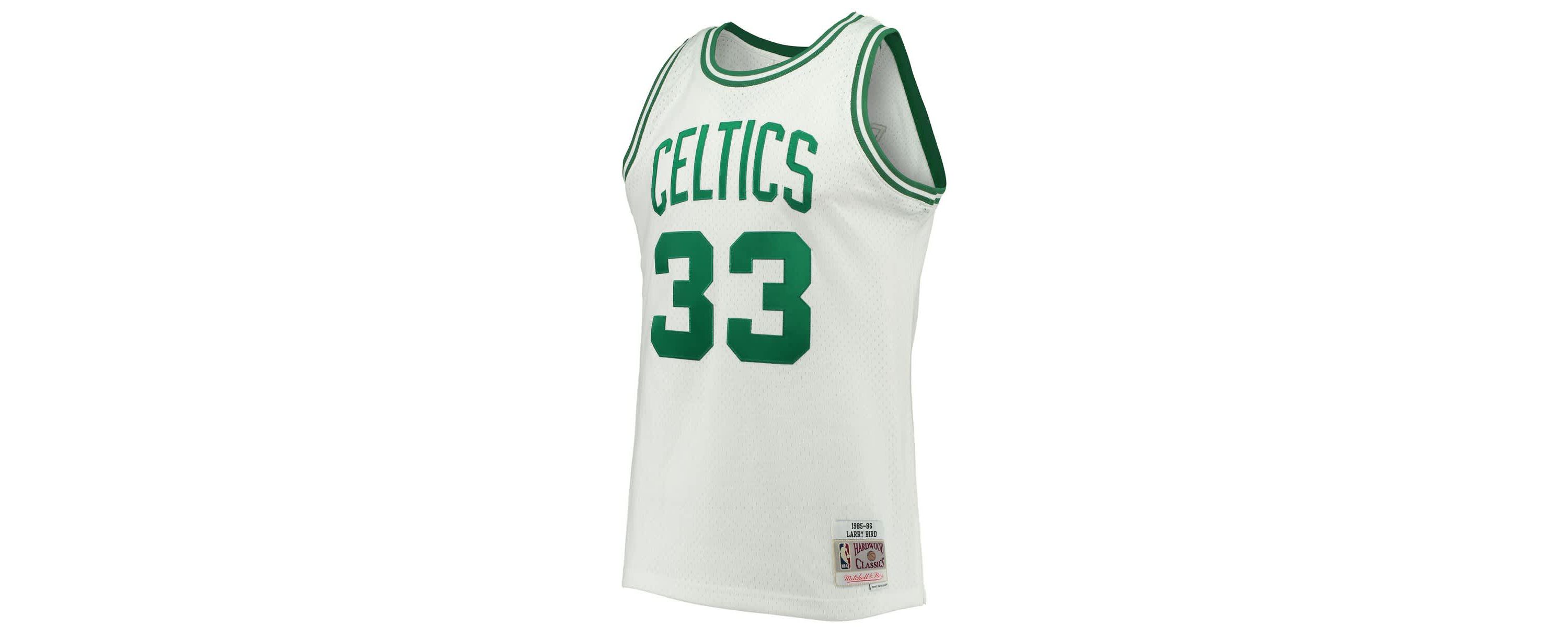 NBA Larry Bird Boston Celtics Hardwood Classics 1985/86 Swingman Jersey
