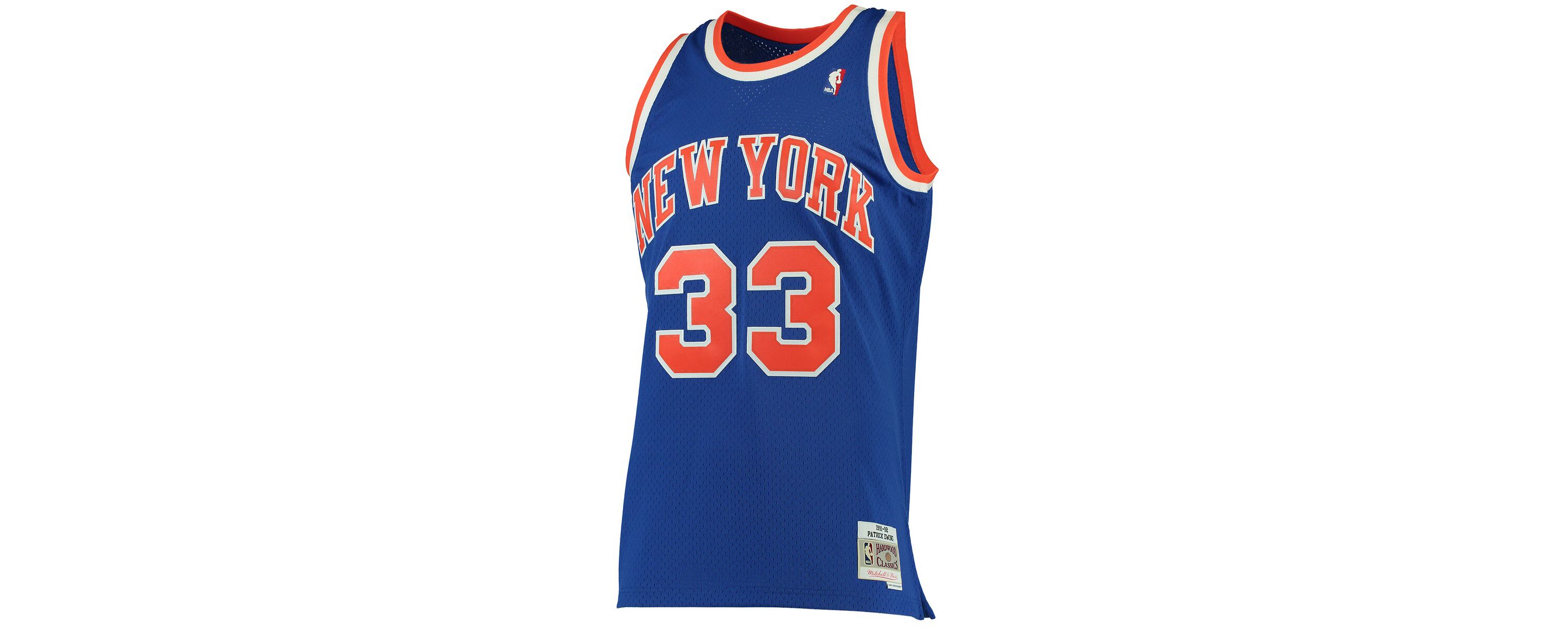 NBA Patrick Ewing New York Knicks 1991/92 Hardwood Classics Swingman Jersey
