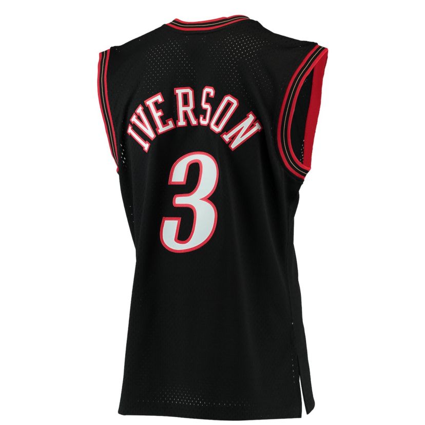 NBA Allen Iverson Philadelphia 76ers 2000/01 Hardwood Classics Swingman Jersey