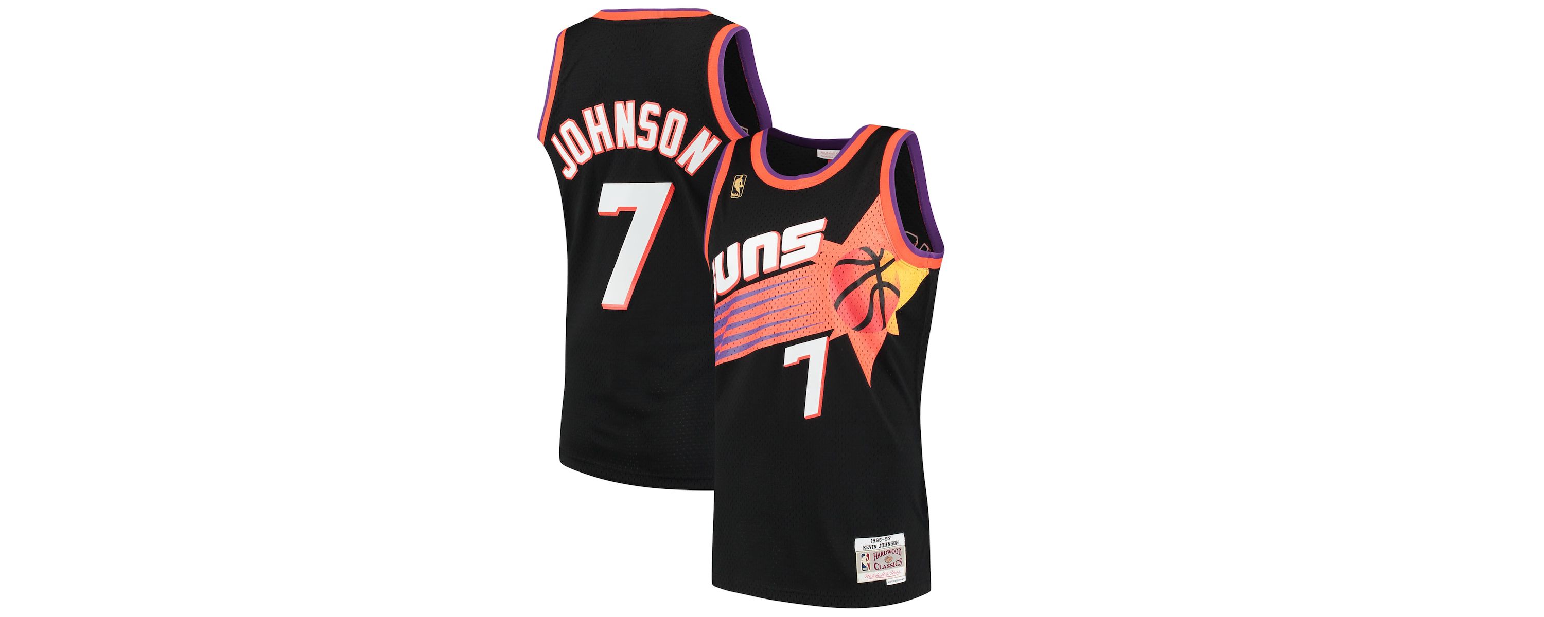 NBA Kevin Johnson Phoenix Suns 1996/97 Hardwood Classics Swingman Jersey