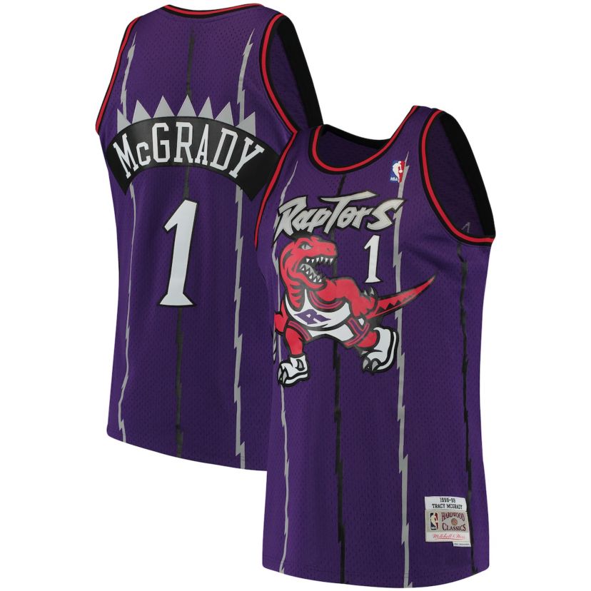 NBA Tracy McGrady Toronto Raptors Hardwood Classics Swingman Jersey