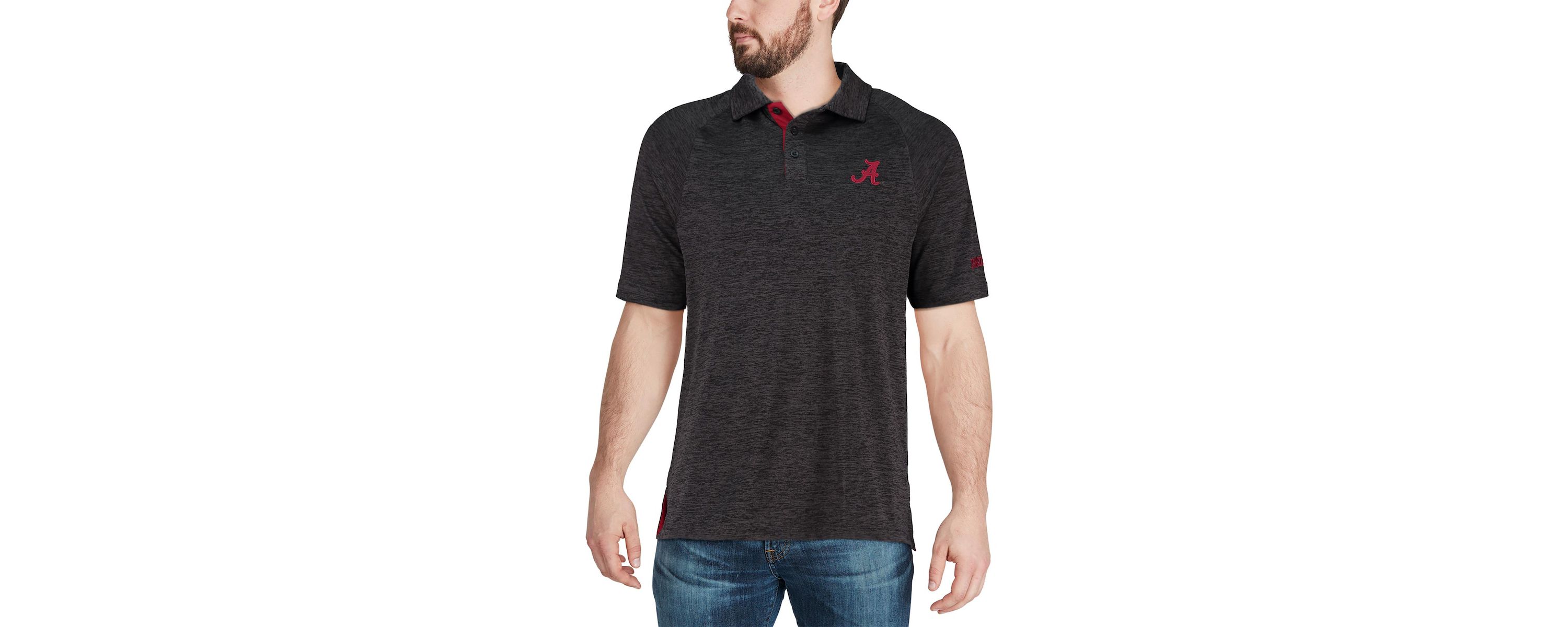 Alabama Crimson Tide NCAA Alabama Tide Down Swing Polo