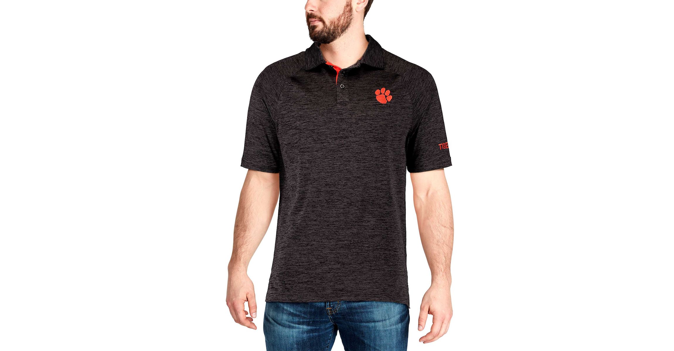 NCAA Clemson Tigers Down Swing Polo