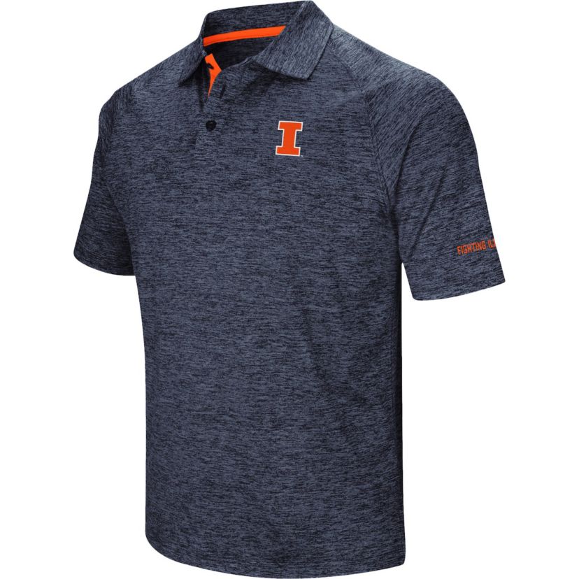 NCAA Illinois Fighting Illini Down Swing Polo