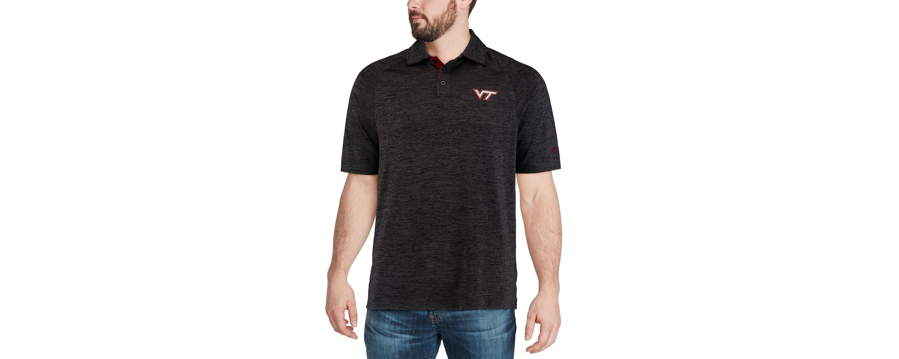 NCAA Virginia Tech Hokies Down Swing Polo