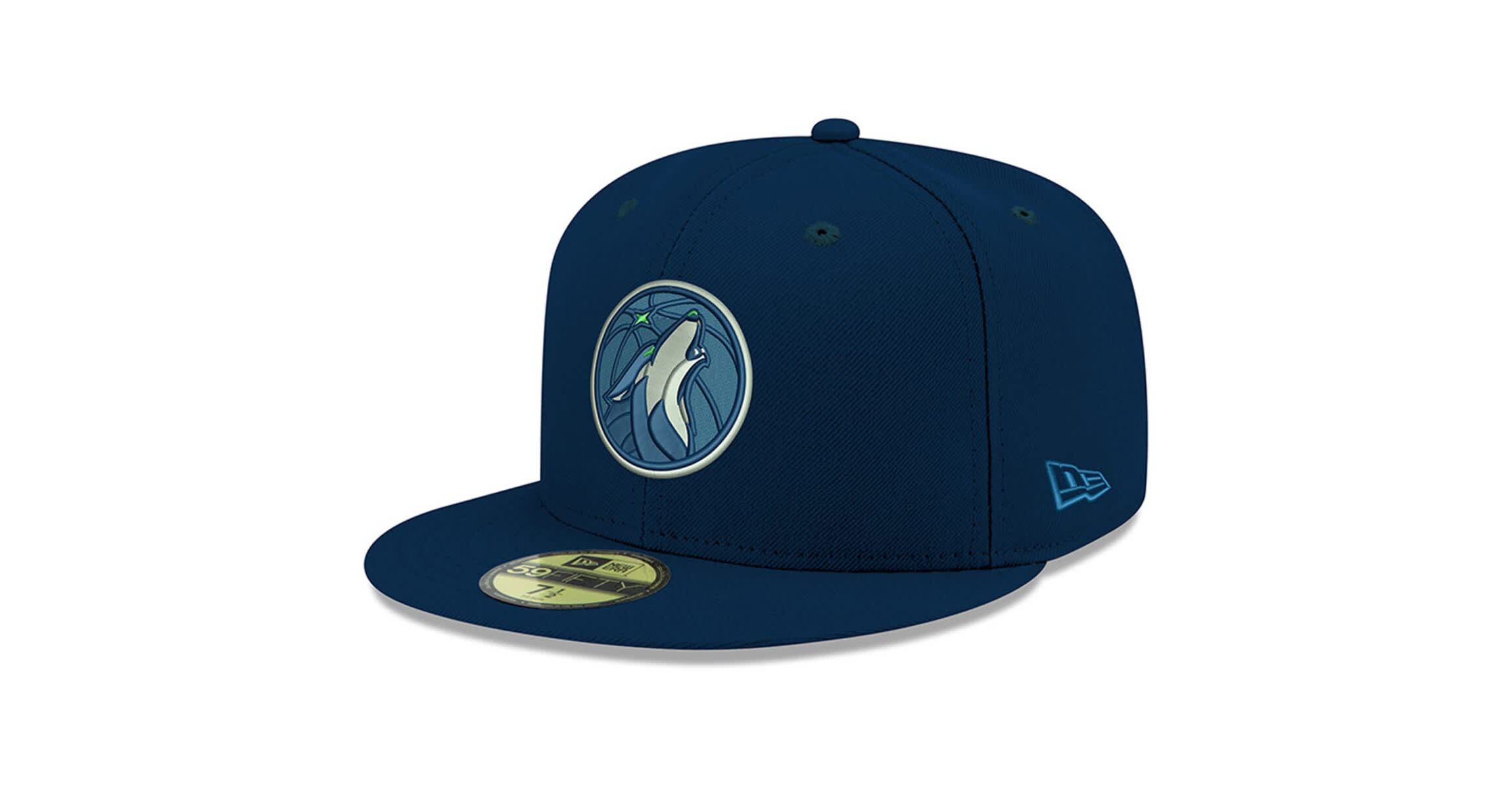 NBA Minnesota Timberwolves Official Team Color 59FIFTY Fitted Hat