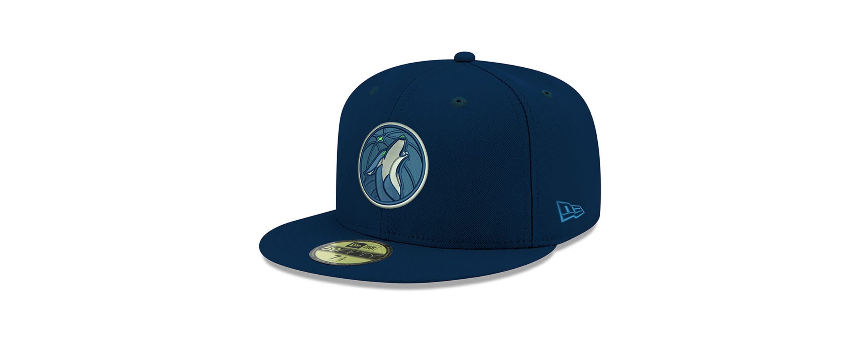 NBA Minnesota Timberwolves Official Team Color 59FIFTY Fitted Hat