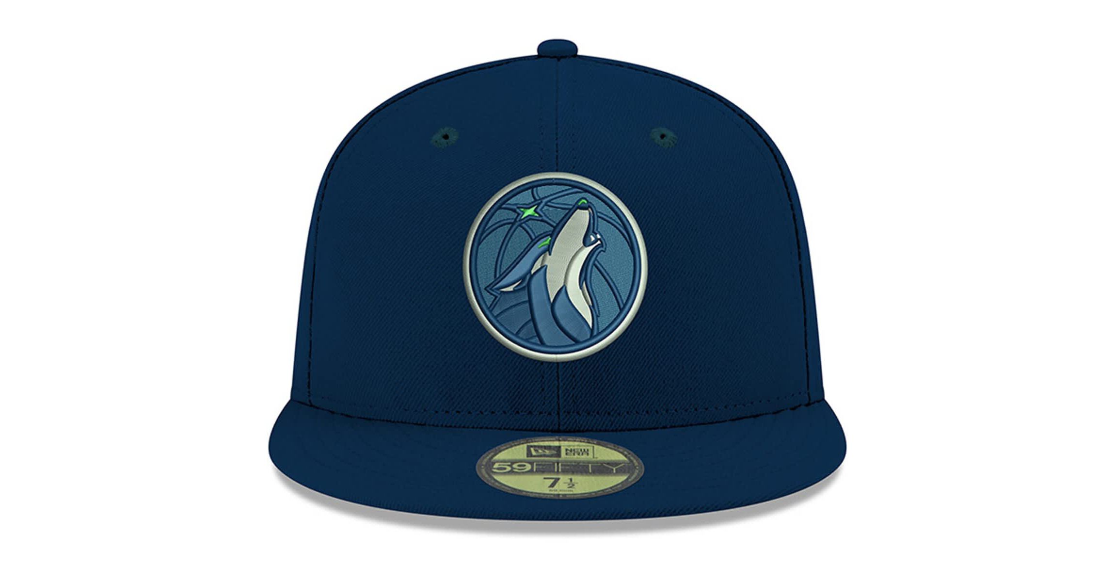 NBA Minnesota Timberwolves Official Team Color 59FIFTY Fitted Hat
