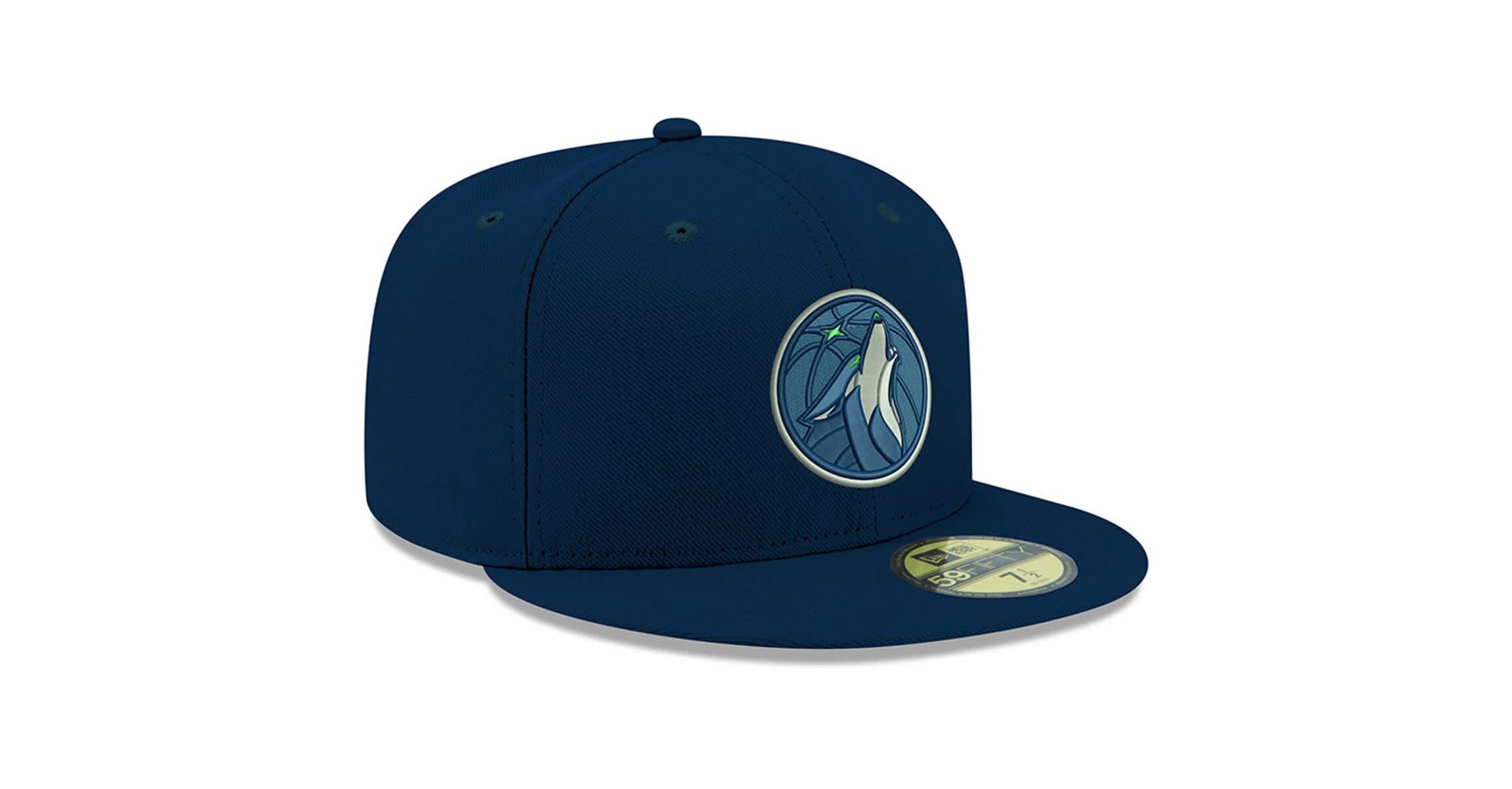 NBA Minnesota Timberwolves Official Team Color 59FIFTY Fitted Hat