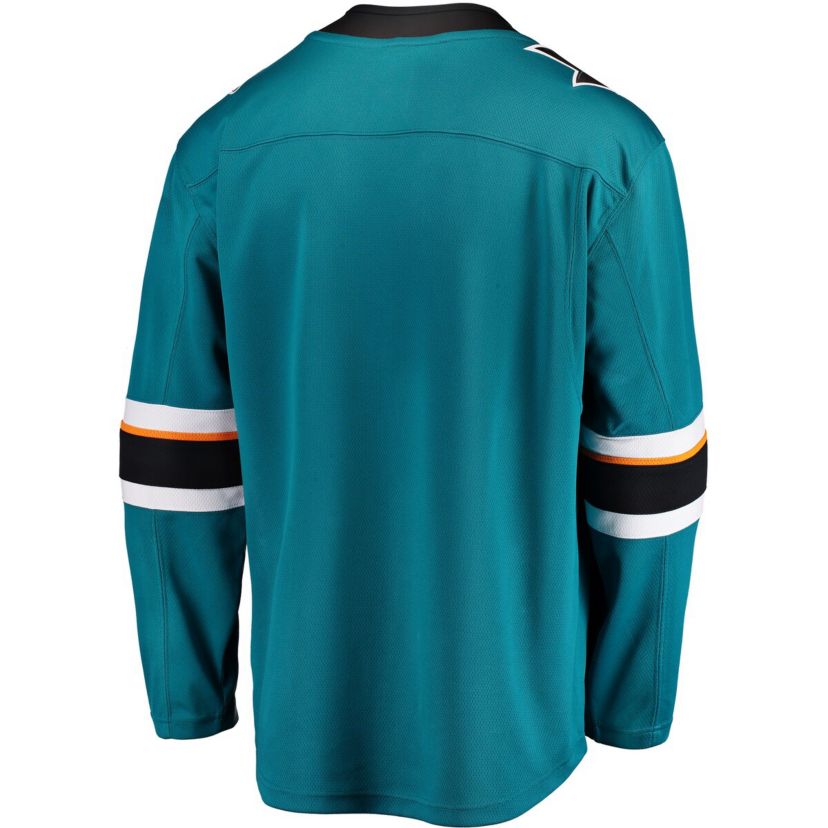 NHL Fanatics San Jose Sharks Breakaway Home Jersey