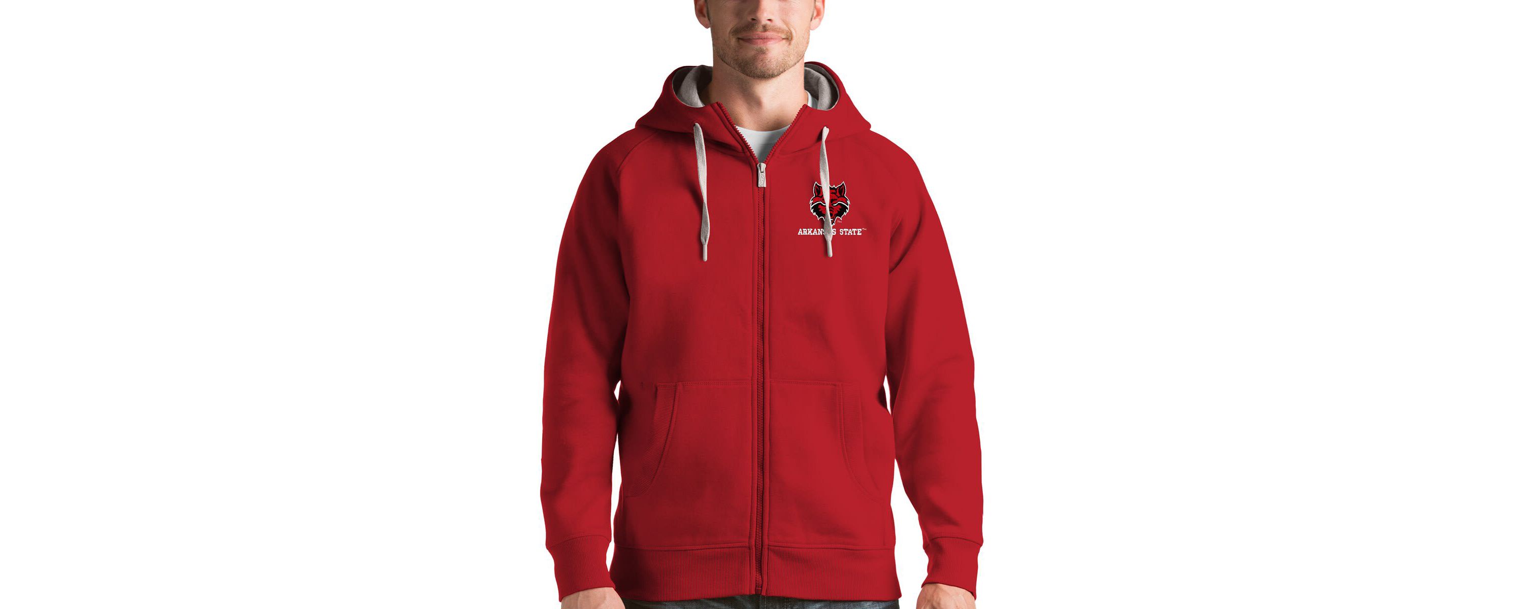 Arkansas State Red Wolves NCAA Arkansas State Wolves Victory Full-Zip Hoodie