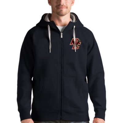 Antigua Men's Boston College Eagles NCAA Boston NCAA Eagles Victory Full-Zip Hoodie