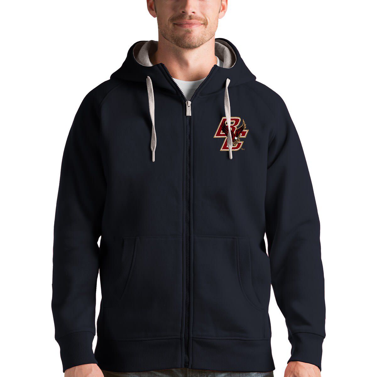 Boston College Eagles NCAA Boston NCAA Eagles Victory Full-Zip Hoodie