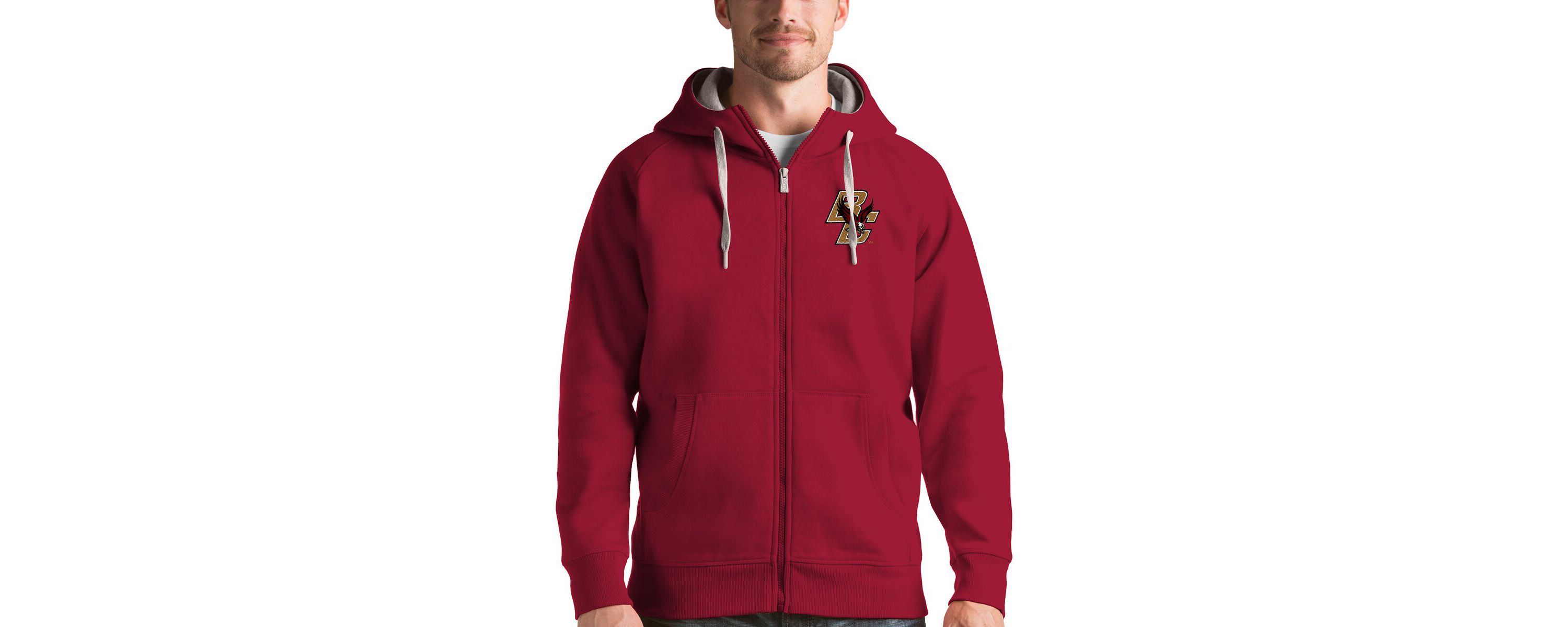 Boston College Eagles NCAA Boston NCAA Eagles Victory Full-Zip Hoodie