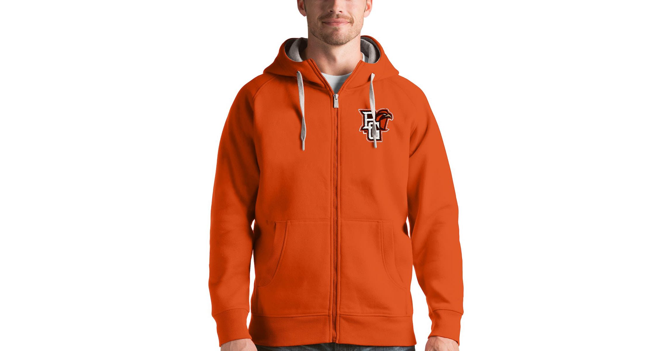 Bowling Green Falcons NCAA Bowling St. Falcons Victory Full-Zip Hoodie