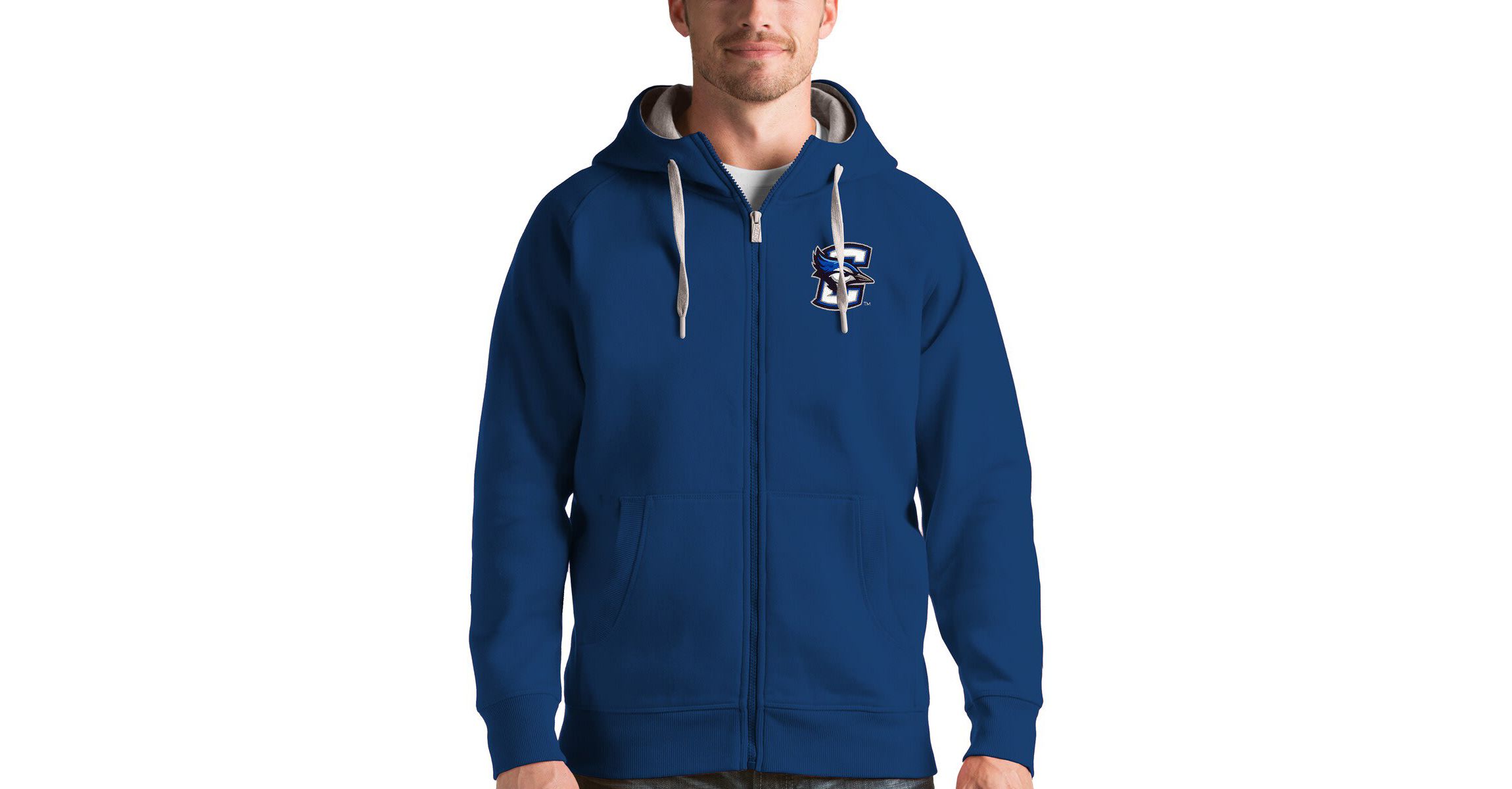 Creighton University Bluejays NCAA Creighton Bluejays Victory Full-Zip Hoodie