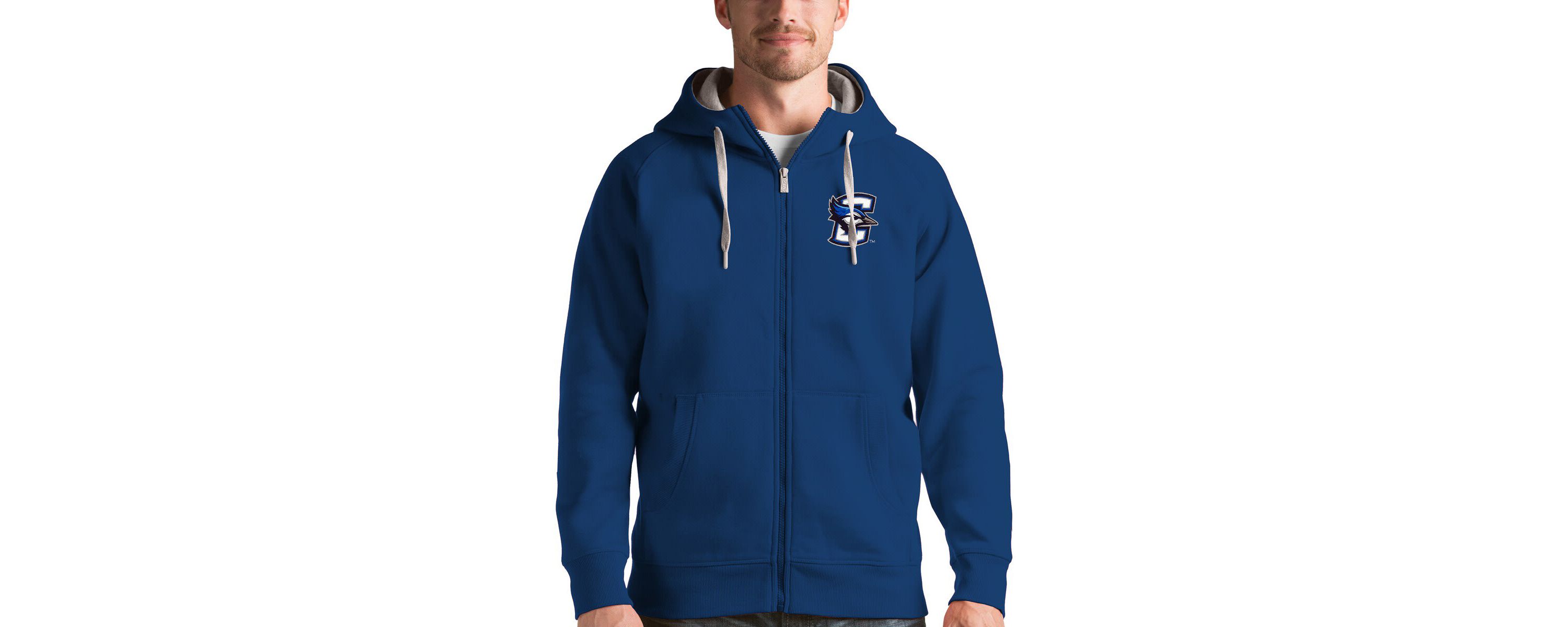 Creighton University Bluejays NCAA Creighton Bluejays Victory Full-Zip Hoodie
