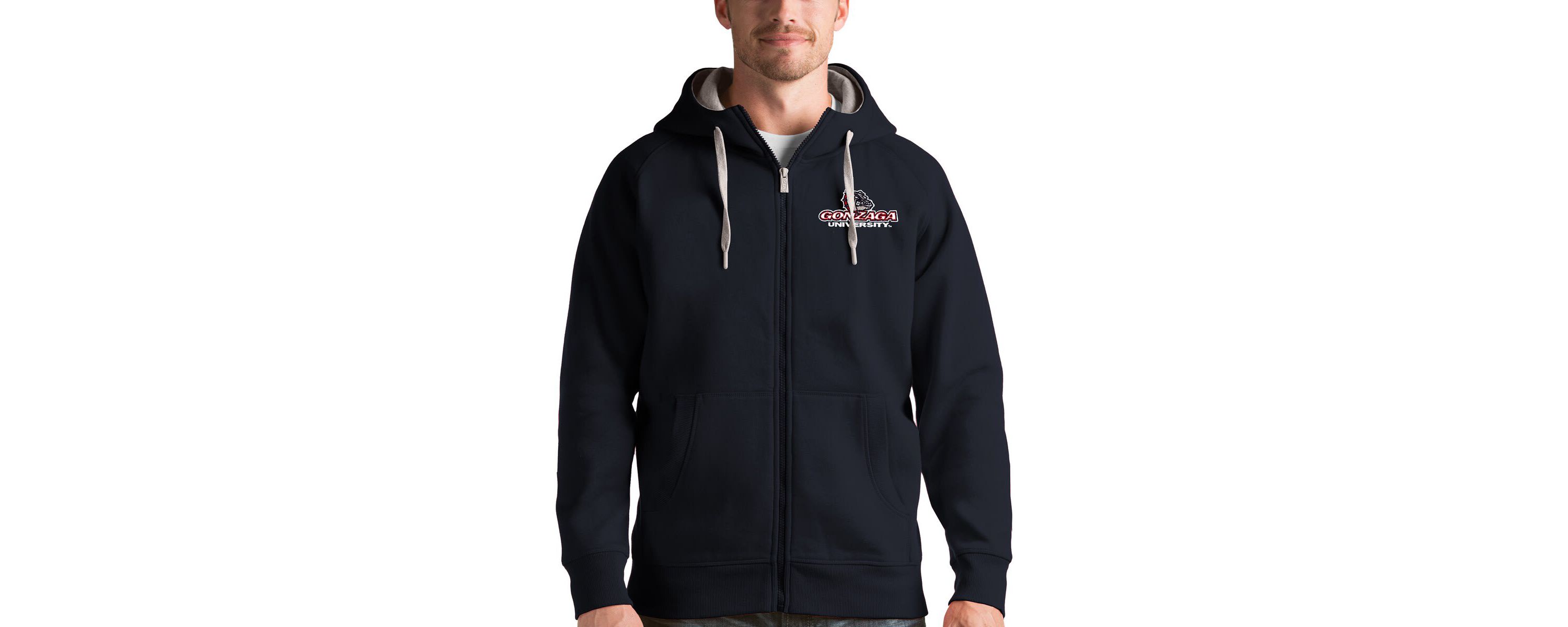 Gonzaga University Bulldogs NCAA Gonzaga Bulldogs Victory Full-Zip Hoodie