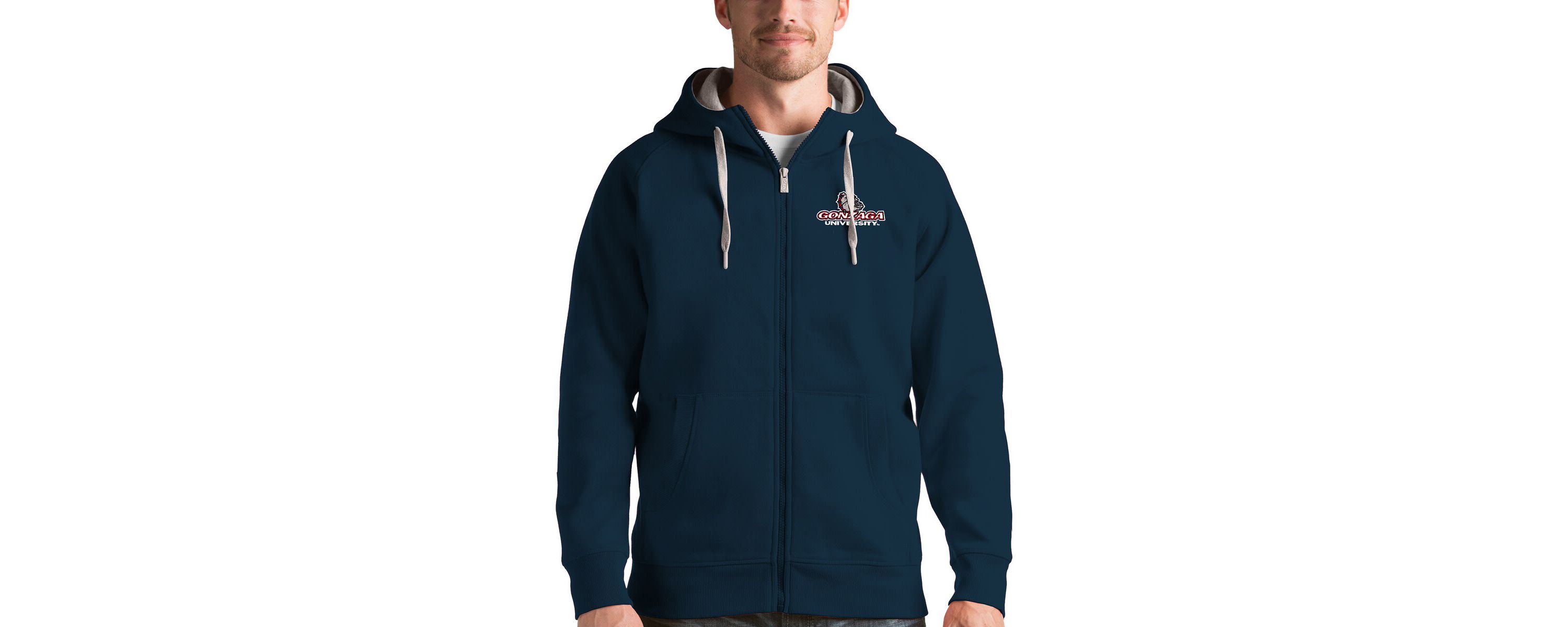 Gonzaga University Bulldogs NCAA Gonzaga Bulldogs Victory Full-Zip Hoodie