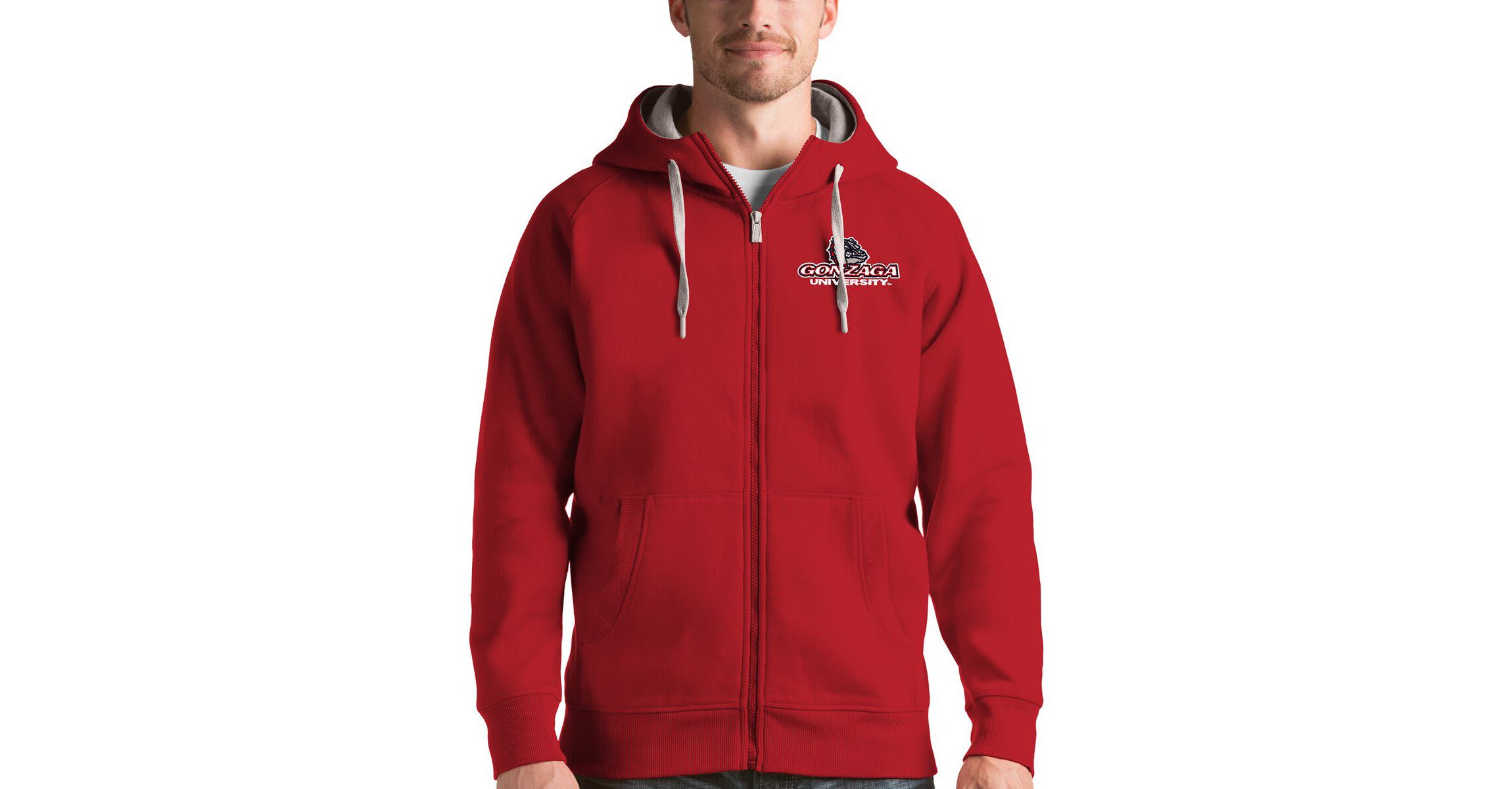 Gonzaga University Bulldogs NCAA Gonzaga Bulldogs Victory Full-Zip Hoodie
