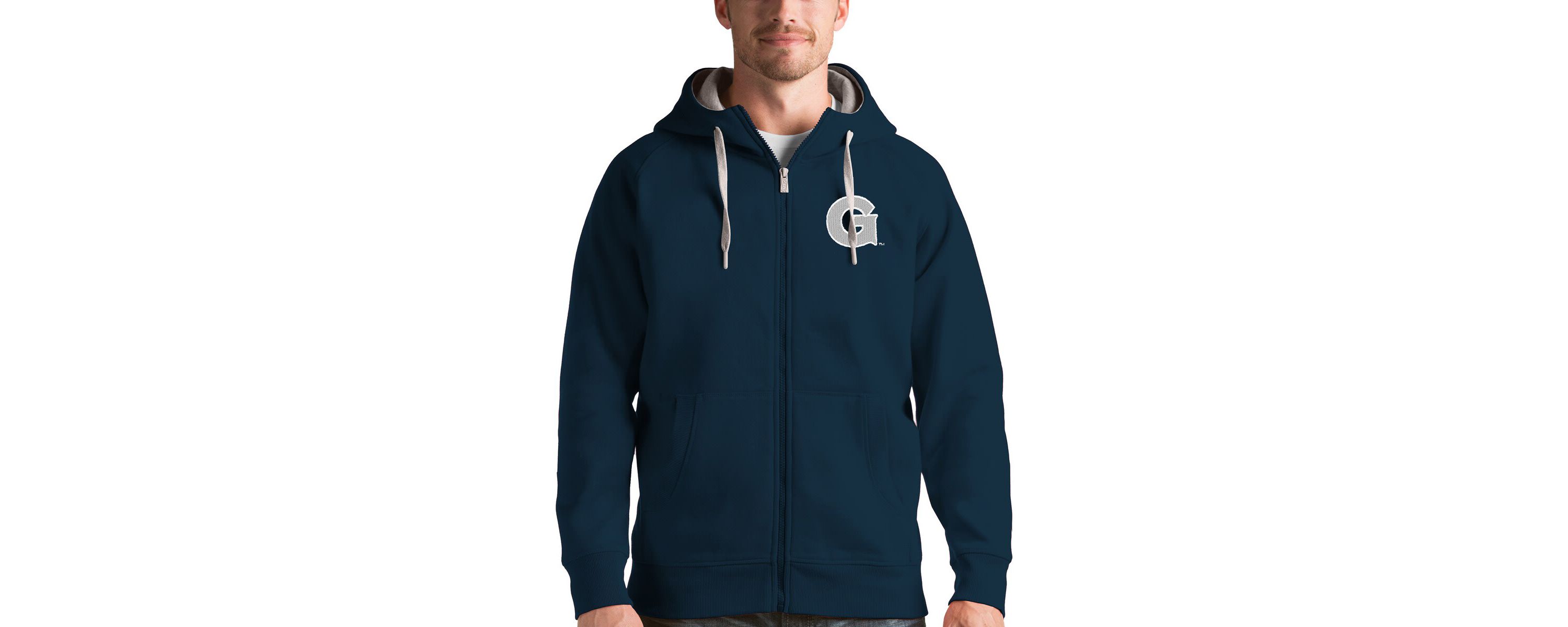 NCAA Georgetown Hoyas Victory Full-Zip Hoodie