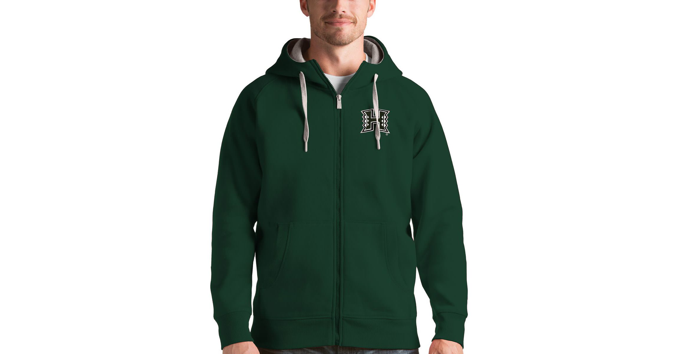 Hawaii Rainbow Warriors NCAA Hawaii Warriors Victory Full-Zip Hoodie