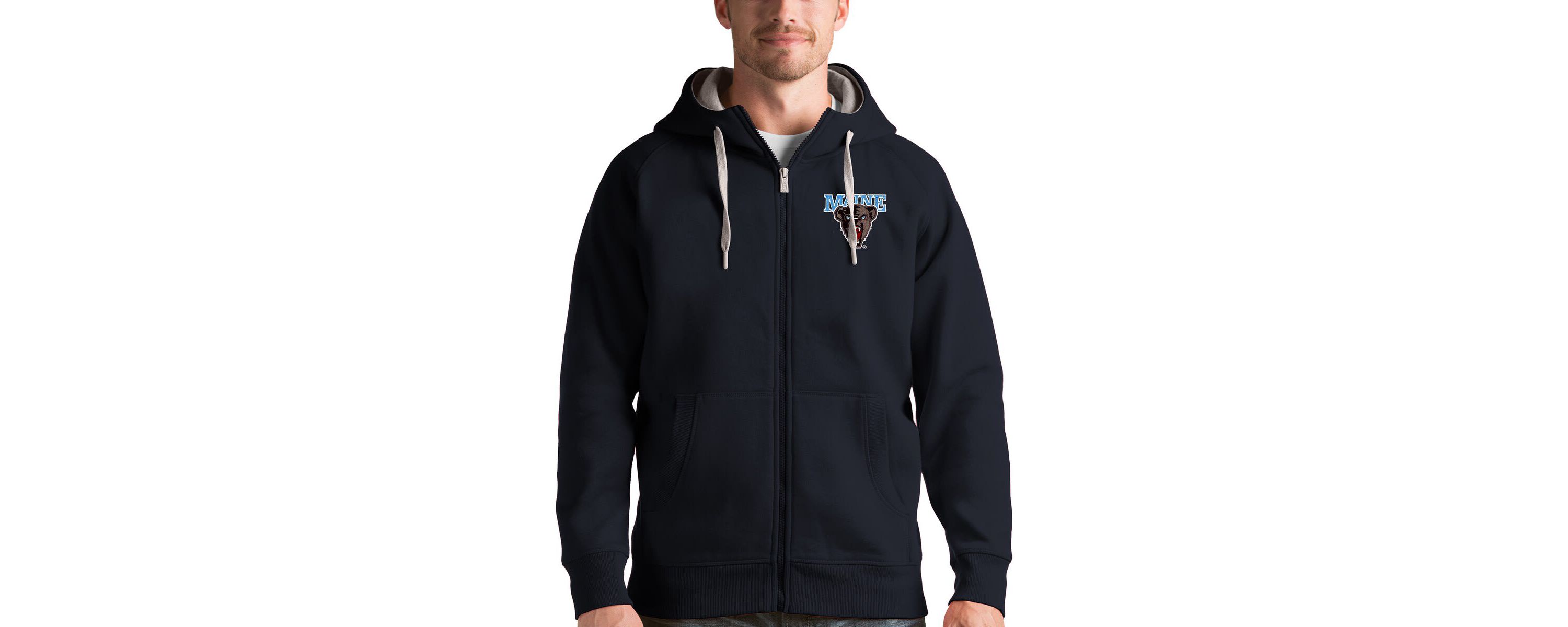 Maine Black Bears NCAA Maine Bears Victory Full-Zip Hoodie